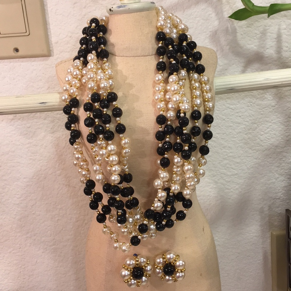 Necklace and Earring Set - Costume Jewelry